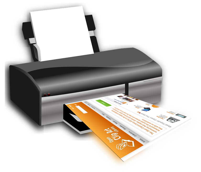 Imprimante laser utilisée pour imprimer des documents